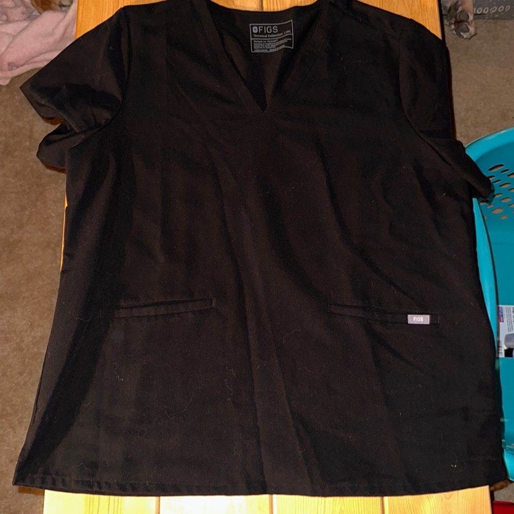 Figs 3 pocket casma scrub top